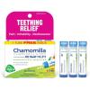 imageBoiron Chamomilla 30C Homeopathic Medicine for Teething Relief Pain Irritability and Restlessness  3 Count 240 Pellets
