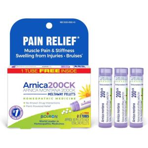imageBoiron Arnica Montana 200CK Homeopathic Medicine for Pain Relief Muscle Pain ampamp Stiffness Swelling from Injuries ampamp Bruises  3 Count 240 Pellets