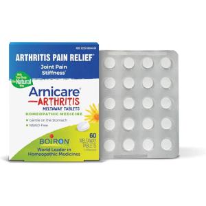 imageBoiron Arnicare Arthritis Tablets for Arthritis Pain Relief Joint Soreness and Rheumatic Pain  120 Count60 Count Pack of 1