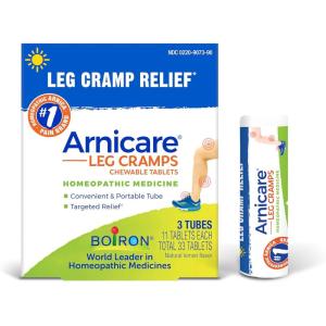 imageBoiron Arnicare Leg Cramps PM for Nighttime Relief from Cramping and Stiffness in Feet or Calves  60 Tablets33 Tablets