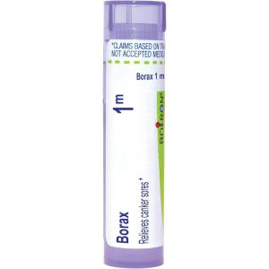 imageBoiron Borax 1M Homeopathic Medicine for Canker Sores  80 Pellets