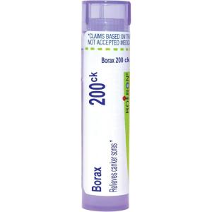 imageBoiron Borax 200Ck Homeopathic Medicine for Canker Sores  80 Pellets