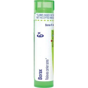 imageBoiron Borax 6X Homeopathic Medicine for Canker Sores  80 Pellets