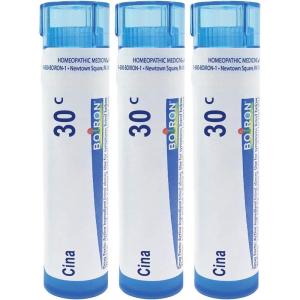 imageBoiron Cina 6C Homeopathic Medicine for Nervousness Irritability ampamp Sleeplessness in Children  80 Pellets30c