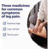 imageBoiron Leg Pain Relief for Relief from Restless Legs Leg Cramps and Shooting Pain  3 Count 240 Pellets