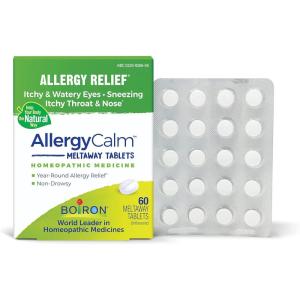 imageBoiron AllergyCalm Tablets for Relief from Allergy and Hay Fever Symptoms of Sneezing Runny Nose and Itchy Eyes or Throat  60 Count60 Count Pack of 1