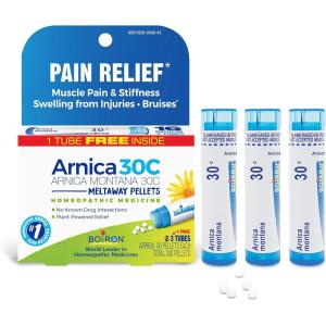 imageBoiron Arnica Montana 30C Homeopathic Medicine for Relief from Muscle Pain Muscle Stiffness Swelling from Injury and Discoloration from Bruises  3 Count 240 PelletsMedicine