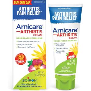 imageBoiron Arnicare Arthritis Cream Pump for Pain Relief of Knees Hands Wrists Elbows Joints ampamp Muscles  Quickly Absorbed ampamp FragranceFree  42 oz25 Ounce Pack of 1