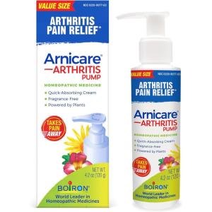 imageBoiron Arnicare Arthritis Cream Pump for Pain Relief of Knees Hands Wrists Elbows Joints ampamp Muscles  Quickly Absorbed ampamp FragranceFree  42 oz42 Ounce Pump