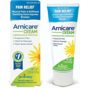 imageBoiron Arnicare Cream for Relief for Joint Pain Muscle Pain Muscle Soreness and Swelling from Bruises or Injury  Fast Absorbing and FragranceFree  13 ozFragrance Free