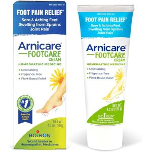 imageBoiron Arnicare Footcare Cream for Foot Pain Relief from Aches Soreness Joint Pain and Swelling from Sprains  42 oz