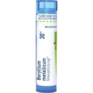 imageBoiron Beryllium Metallicum 30C for Painful Dry Cough  80 Pellets