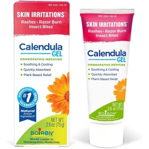 imageBoiron Calendula Gel Relief from Rashes Skin Irritations Razor Burn or Insect Bites  NonGreasy and FragranceFree  26oz26 Ounce Pack of 1