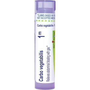 imageBoiron Carbo Vegetabilis 1M for Abdominal Bloating with Gas  80 Pellets