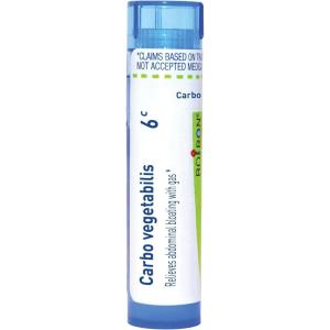 imageBoiron Carbo Vegetabilis 30C Homeopathic Medicine for Bloating ampamp Gas  80 Pellets6c