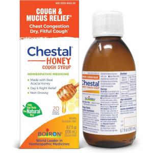 imageBoiron Chestal Adult Cold and Cough Syrup for Nasal and Chest Congestion Runny Nose and Sore Throat Relief  67 Fl ozHoney