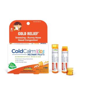 imageBoiron ColdCalm Kids Pellets for Relief of Common Cold Symptoms Such as Sneezing Runny Nose Sore Throat and Nasal Congestion  2 Count 160 Pellets