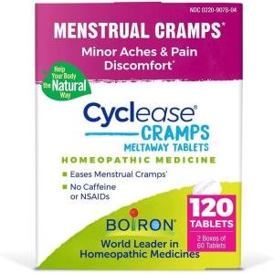 imageBoiron Cyclease Cramps Tablets for Relief from Menstrual Cramps Aches Pain and Discomfort  60 Count60 Count Pack of 2