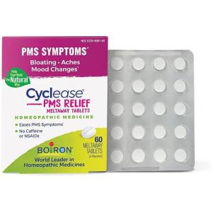 imageBoiron Cyclease PMS Relief Tablets for Symptoms from PMS of Bloating Aches Mood Swings and Irritability  60 Count60 Count Pack of 1