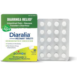 imageBoiron Diaralia Tablets for Diarrhea Relief Gas Bloating Intestinal Pain and Travlers Diarrhea  120 Count 2 Pack of 6060 Count Pack of 1