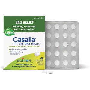 imageBoiron Gasalia Tablets for Relief from Gas Pressure Abdominal Pain Bloating and Discomfort  60 Count60 Count Pack of 1