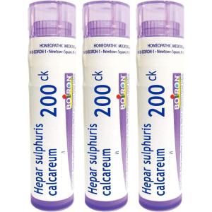 imageBoiron Hepar Sulphuris Calcareum 200Ck Homeopathic Medicine for Cough  80 Pellets200ck