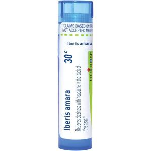 imageBoiron Iberis Amara 30C for Dizziness with Headaches in The Back of The Head  80 Pellets