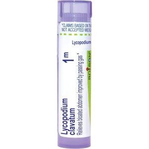 imageBoiron Lycopodium Clavatum 1M for Bloated Abdomen Improved by Passing Gas  80 Pellets1m