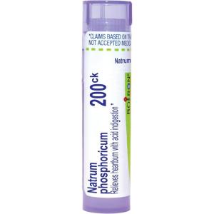 imageBoiron Natrum Phosphoricum 200Ck for Heartburn with Acid Indigestion  80 Pellets