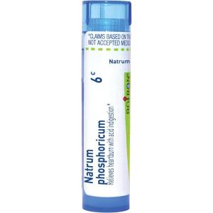 imageBoiron Natrum Phosphoricum 6C for Heartburn with Acid Indigestion  80 Pellets