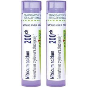 imageBoiron Nitricum Acidum 200Ck for Bleeding Fissures or Warts  80 Pellets80 Count Pack of 2