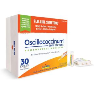 imageBoiron Oscillococcinum for Relief from FluLike Symptoms of Body Aches Headache Fever Chills and Fatigue  12 Doses30 Count Pack of 1