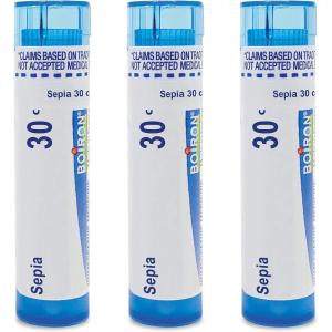 imageBoiron Sepia 30CHomeopathic Medicine for Mood Swings  80 Pellets3 Count