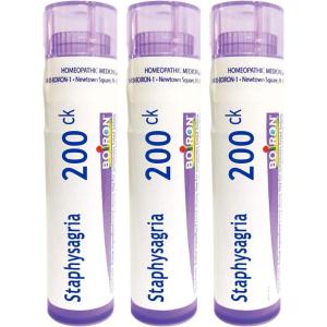 imageBoiron Staphysagria 30C Homeopathic Medicine for Surgical Wounds  80 Pellets200ck