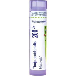 imageBoiron Thuja Occidentalis 200Ck Homeopathic Medicine for Warts  80 Pellets Packaging May Vary