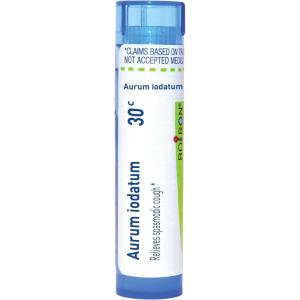 imageBoiron Aurum Iodatum 30C for Spasmodic Cough  80 Pellets