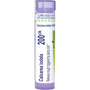 imageBoiron Calcarea Iodata 200Ck for Cough Triggered by Damp Cold  80 Pellets