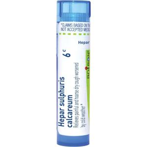 imageBoiron Hepar Sulphuris Calcareum 6 Homeopathic Medicine for Cough  80 Pellets