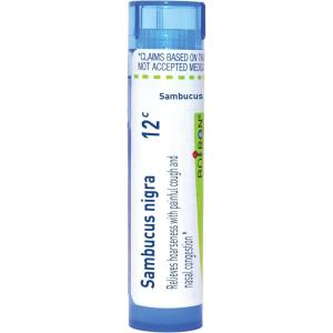 imageBoiron Sambucus Nigra 12C for Hoarseness with Painful Cough ampamp Nasal Congestion  80 Pellets