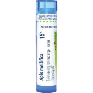 imageBoiron Apis Mellifica 15C for Swelling from Insect Stings or Allergies  80 Pellets