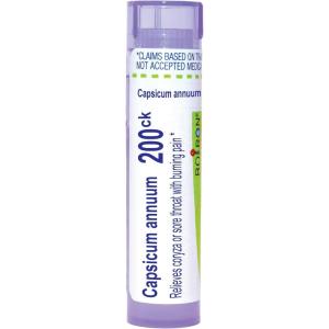 imageBoiron Capsicum Annuum 200Ck for Coryza or Sore Throat with Burning Pain  80 Pellets