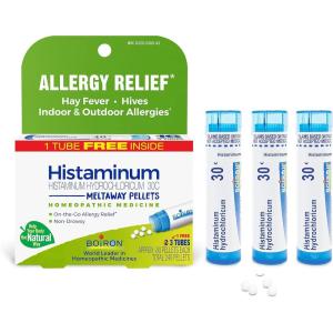 imageBoiron Histaminum Hydrochloricum 12C Homeopathic Medicine for Allergy Relief  80 Pellets80 Count Pack of 3