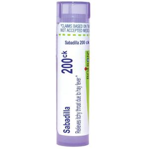 imageBoiron Sabadilla 200Ck for Itchy Throat Due to Hay Fever  80 Pellets75 pellets