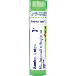 imageBoiron Sambucus Nigra 3X Homeopathic Medicine for Cough ampamp Cold Reliefor  80 Pellets