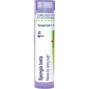 imageBoiron Spongia Tosta 1M for Dry Barking Cough  80 Pellets