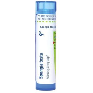 imageBoiron Spongia Tosta 9C for Dry Barking Cough  80 Pellets80