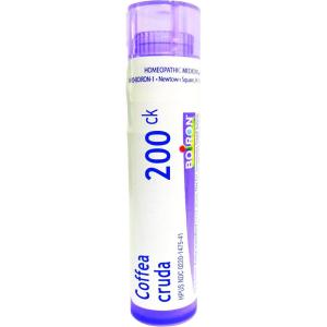 imageBoiron Coffea Cruda 200ck Homeopathic Medicine for Sleeplessness with Mental Hyperactivity  Pack of 3 240 Pellets