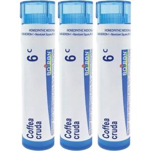 imageBoiron Coffea Cruda 6c Homeopathic Medicine for Sleeplessness with Mental hyperactivity  Pack of 3 240 Pellets