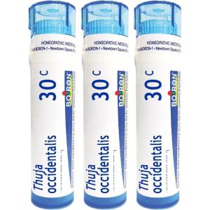 imageBoiron Thuja Occidentalis 200ck Homeopathic Medicine for Warts  Pack of 3 240 Pellets30c