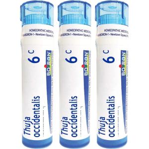 imageBoiron Thuja Occidentalis 200ck Homeopathic Medicine for Warts  Pack of 3 240 Pellets6c